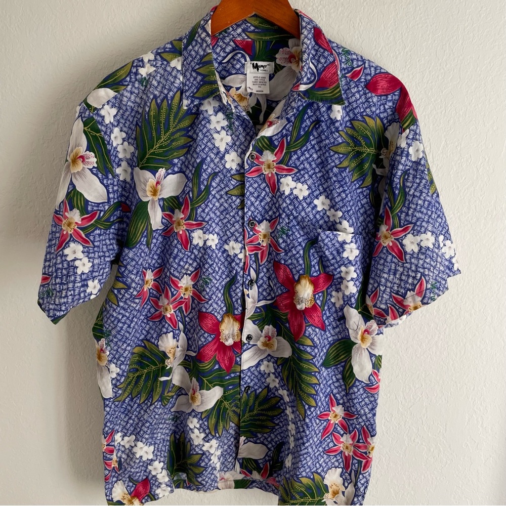 Vintage Men’s Aloha Shirt Mamo